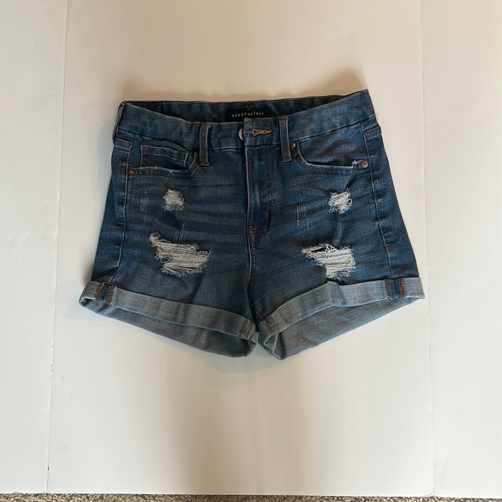 Aeropostale blue Jean shorts
